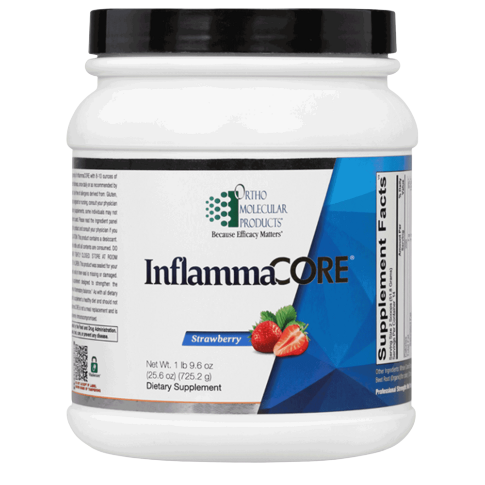 Ortho Molecular Products InflammaCORE Strawberry — 14 Servings