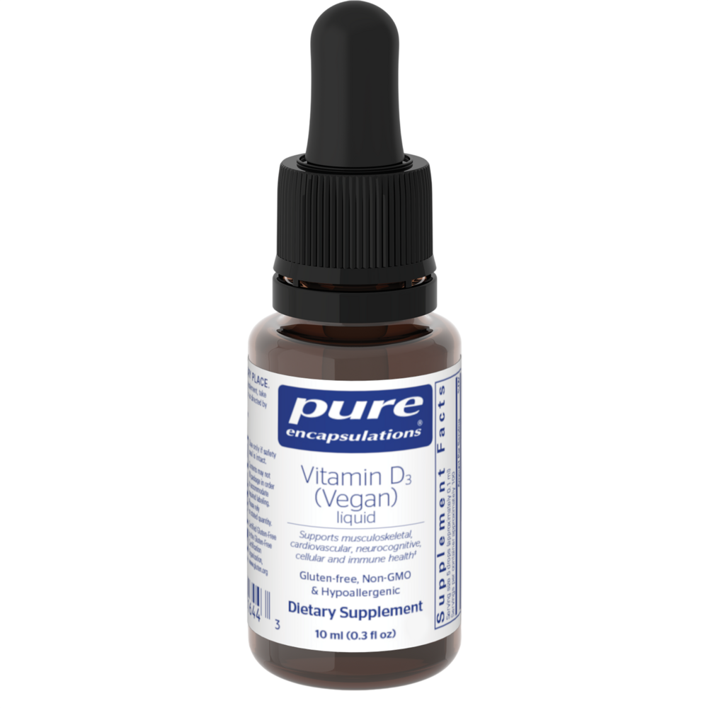 Pure Encapsulations Vitamin D3 (Vegan) Liquid 10ml