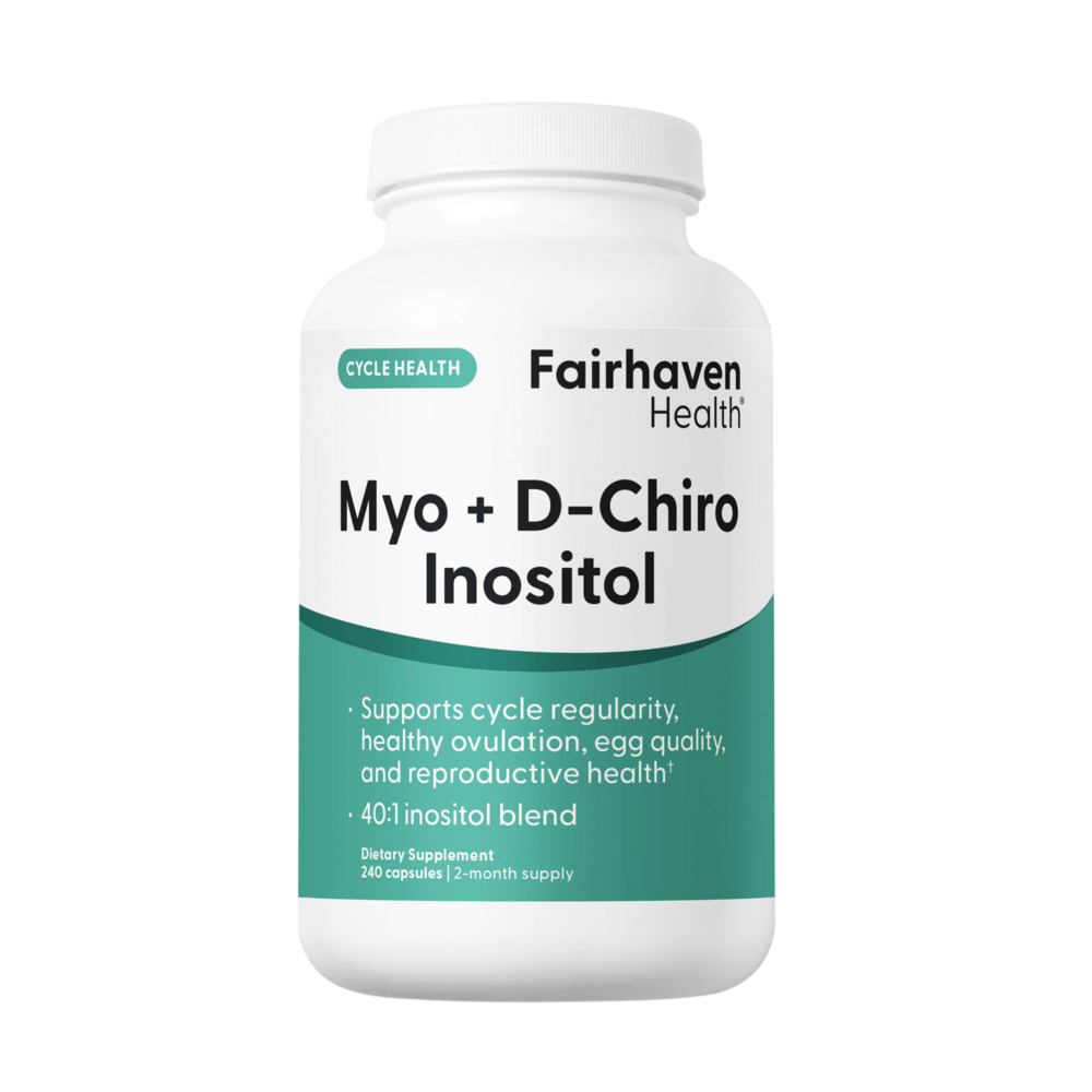 Fairhaven Health Myo + D-Chiro Inositol 40:1 240 capsules