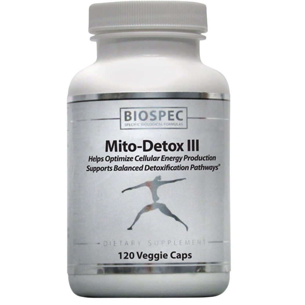 Biospec Nutritionals Mito-Detox III 120 capsules