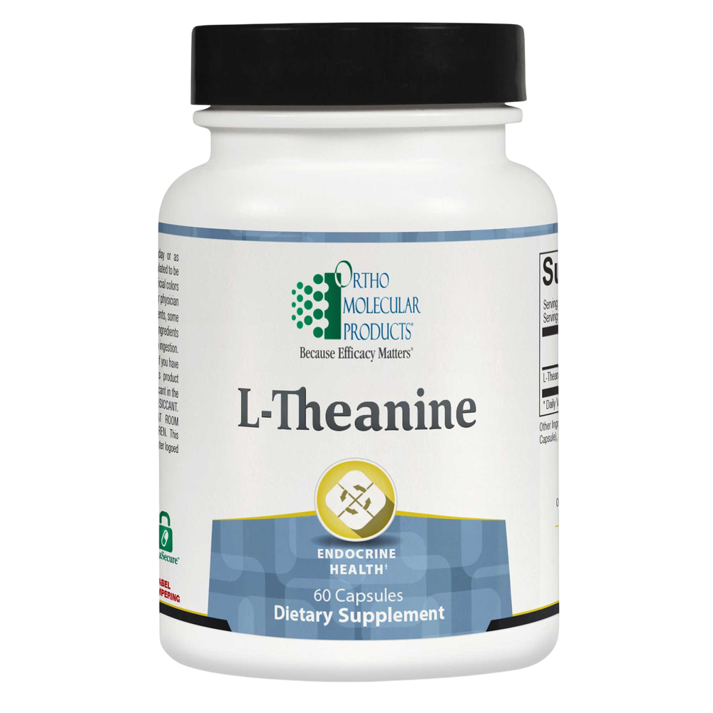 Ortho Molecular Product L-Theanine 60 capsules