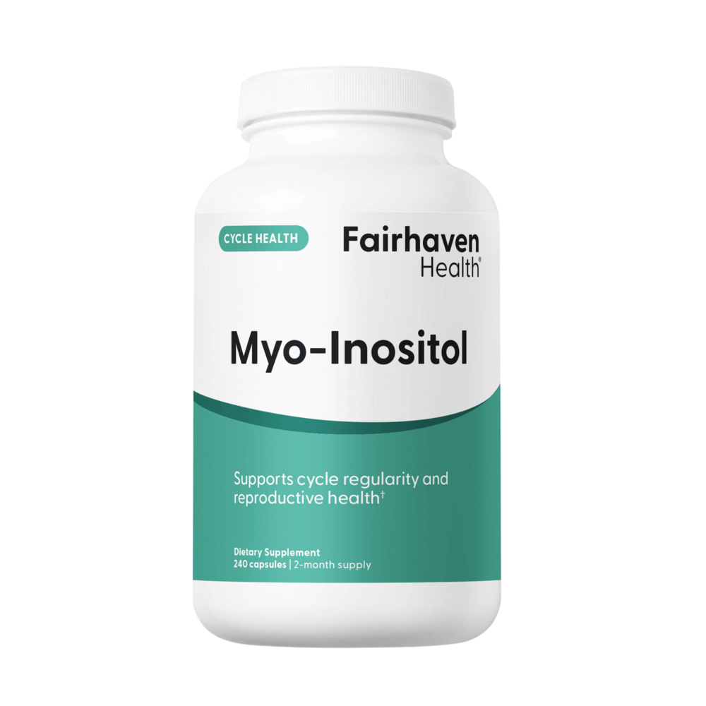 Fairhaven Health Myo-Inositol Supplement for Women and Men 240 capsules