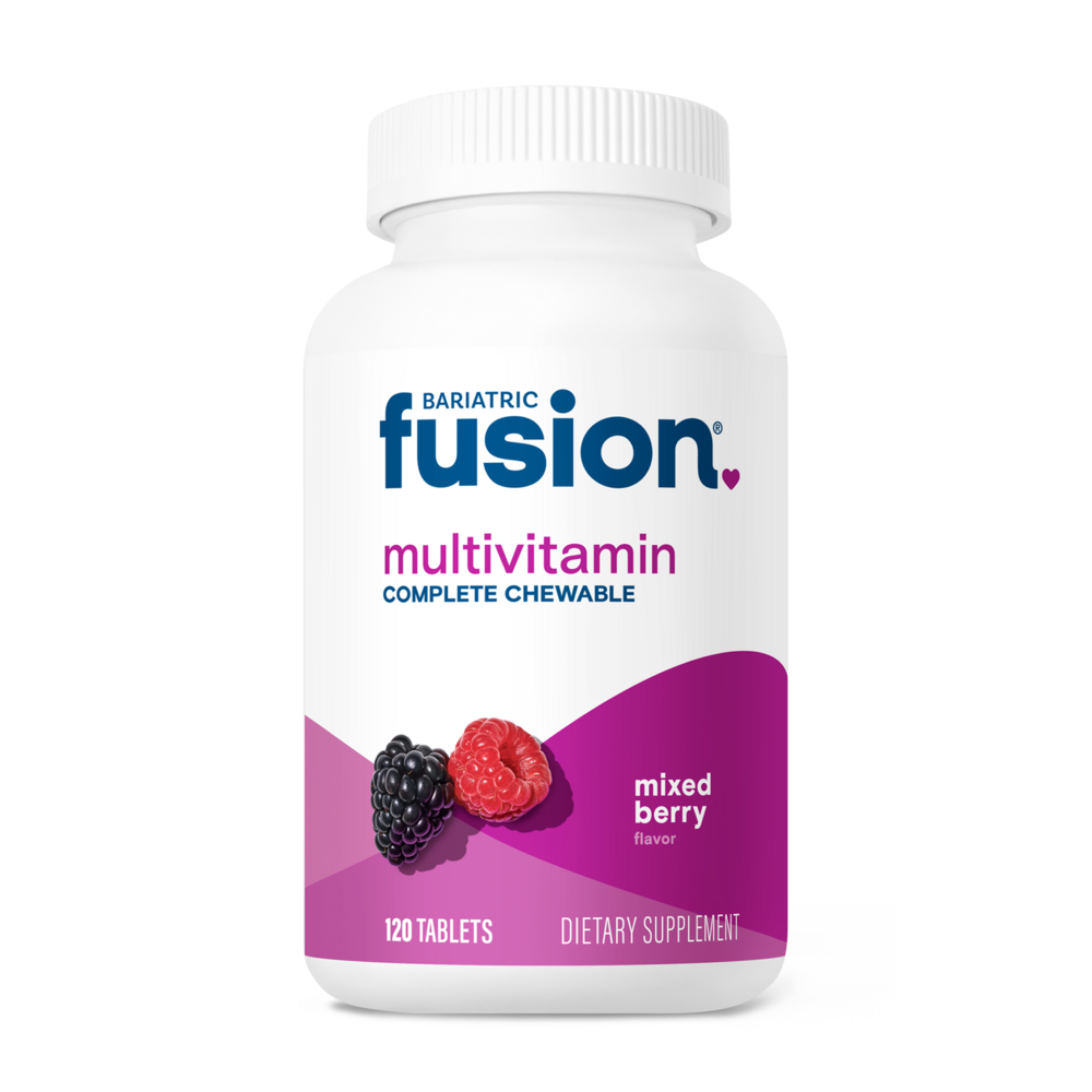 Bariatric Fusion Complete Chewable Bariatric Multivitamin, Mixed Berry (California Only) 120 Chewables