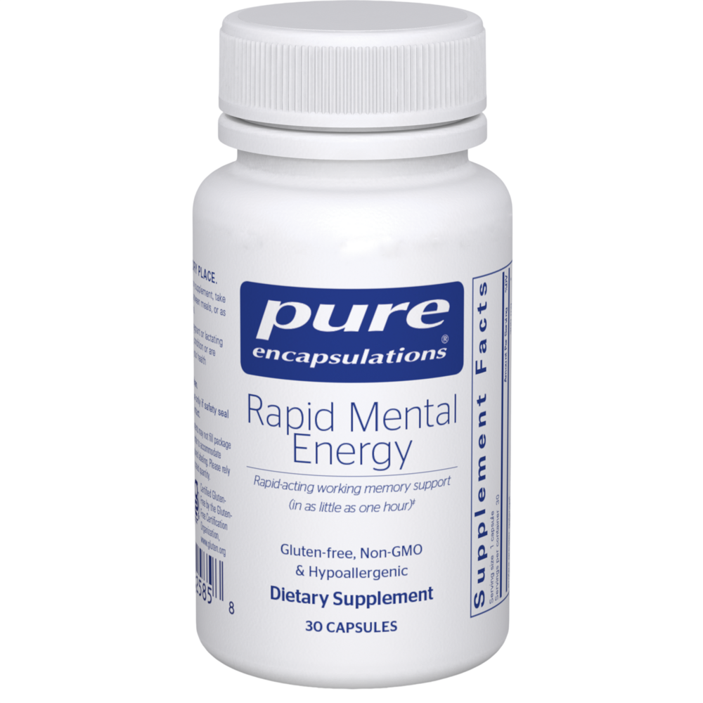 Pure Encapsulations Rapid Mental Energy 30 capsules
