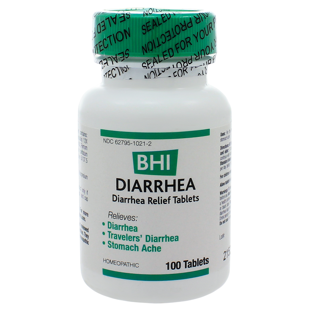 BHI Homeopathics/Medinatura BHI Diarrhea 100 tablets