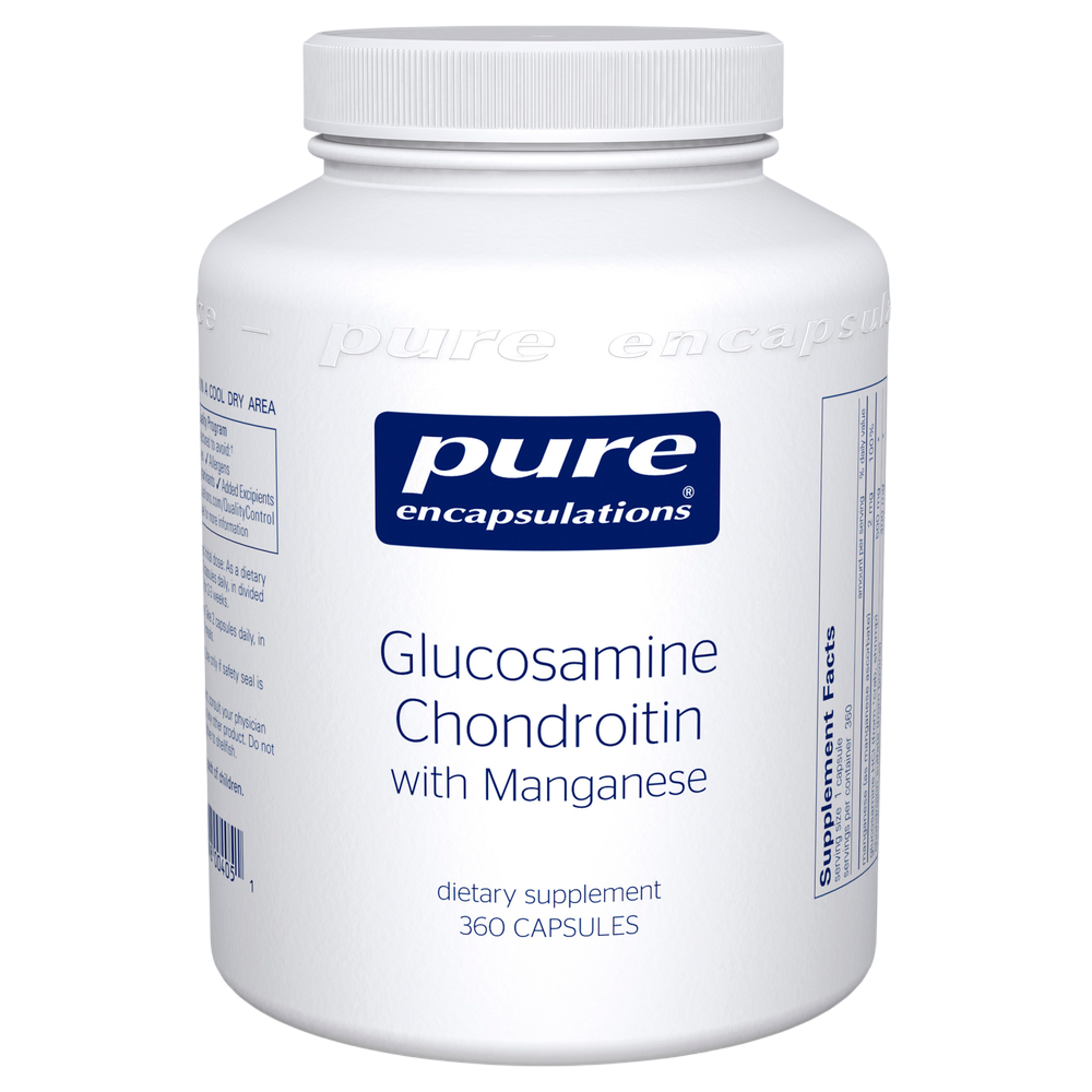 Pure Encapsulations Glucosamine Chondroitin W/ Manganese 360 capsules