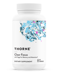 Thorne Clear Focus with Sage for Memory and Attention 60 capsules