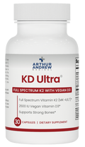 Arthur Andrew Medical KD Ultra, Full Spectrum K2 and Vegan D3 30 capsules