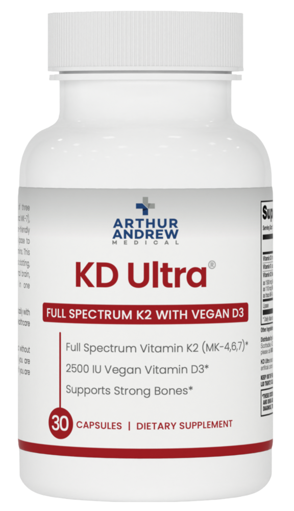 Arthur Andrew Medical KD Ultra, Full Spectrum K2 and Vegan D3 30 capsules