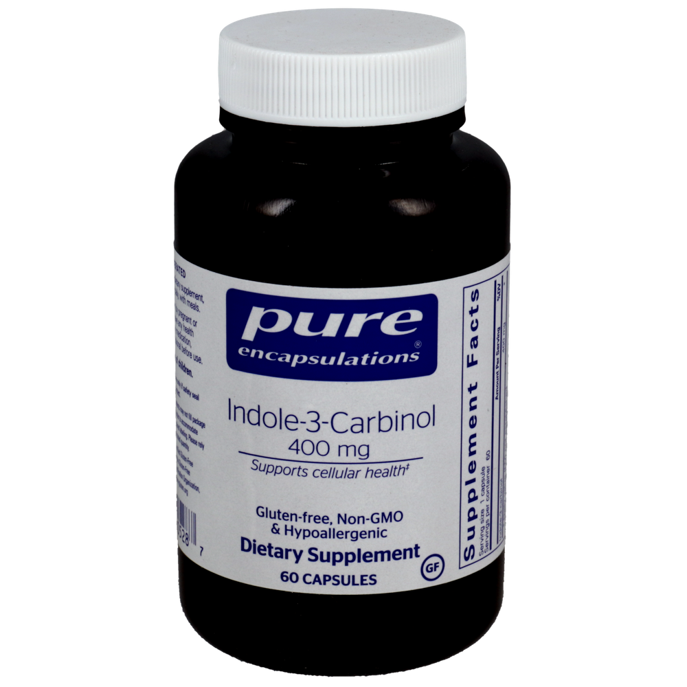Pure Encapsulations Indole-3-Carbinol 400mg 60 capsules