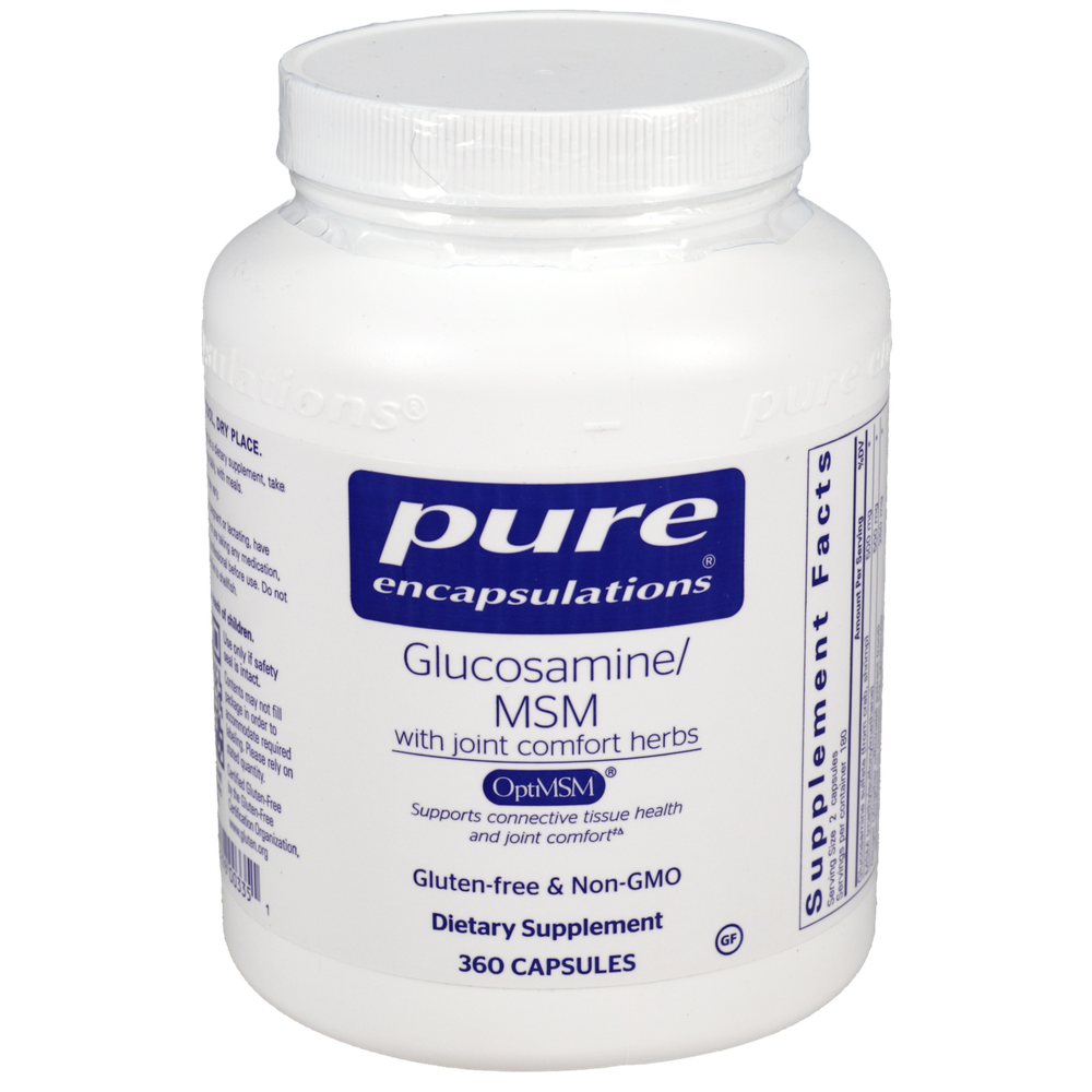 Pure Encapsulations Glucosamine MSM w/joint comfort herbs* 360 capsules