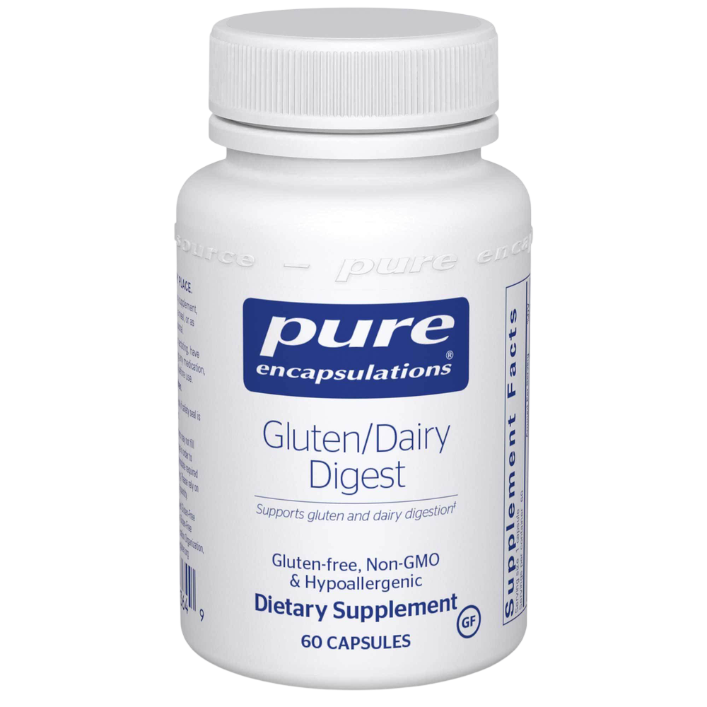 Pure Encapsulations Gluten/Dairy Digest 60 capsules