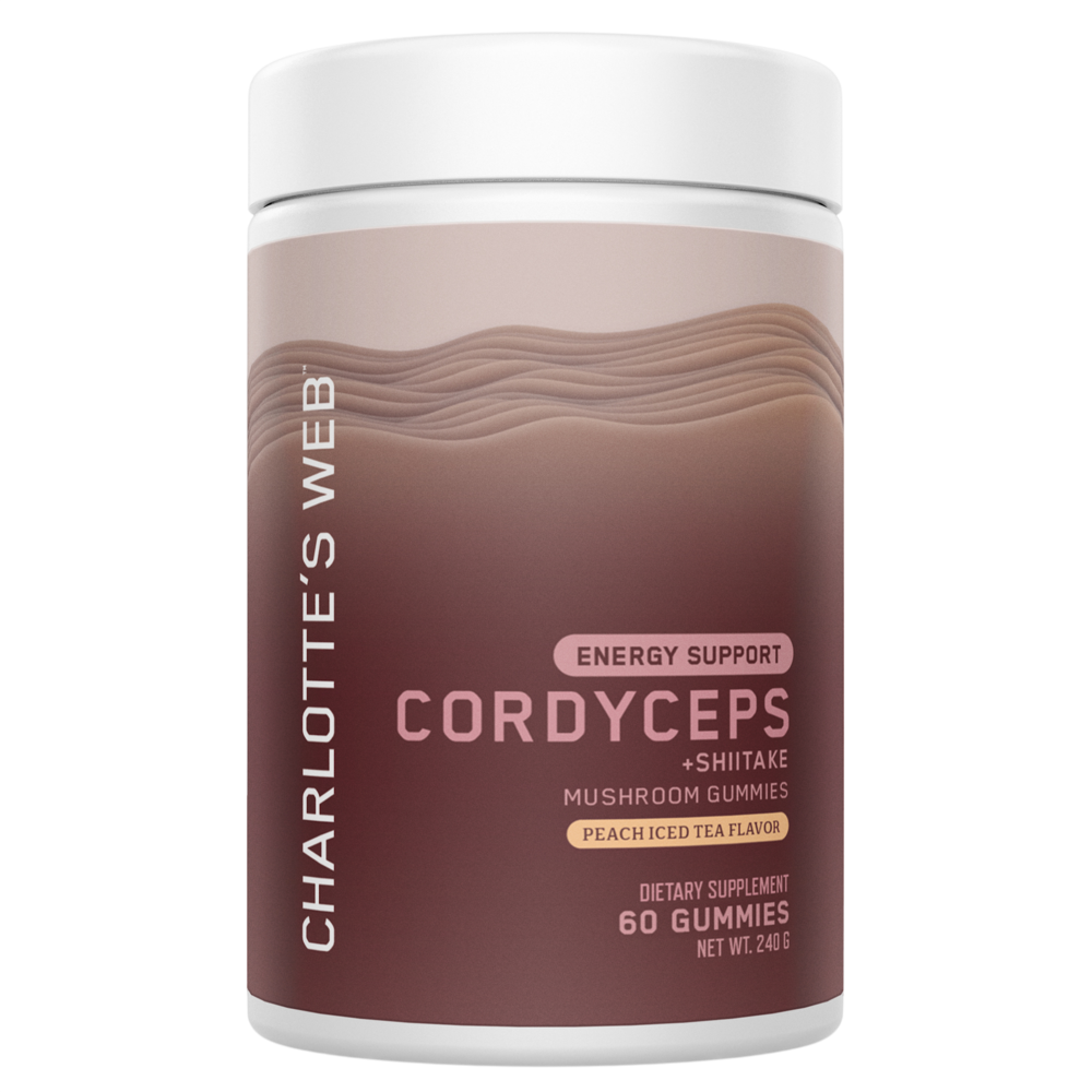 Charlotte's Web Cordyceps+Shiitake Energy Support Gummy 60 gummies