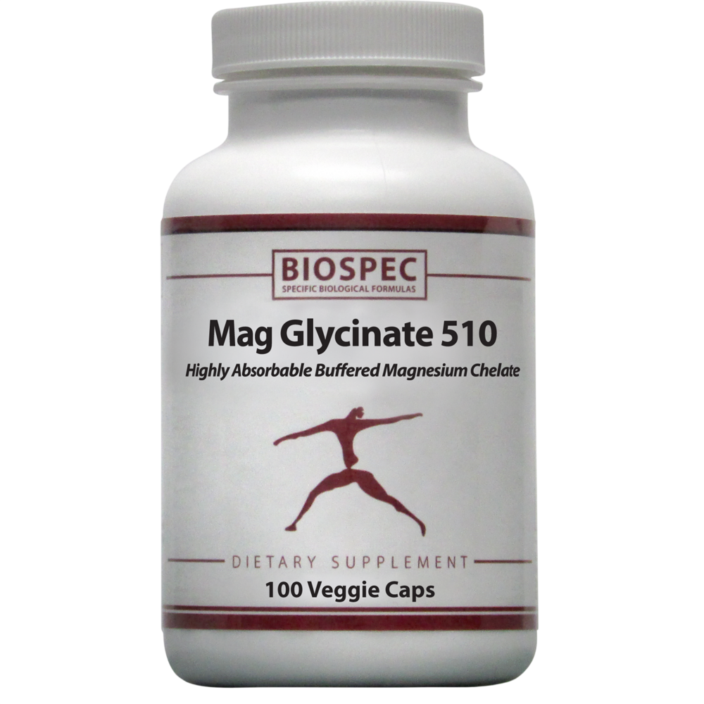Biospec Nutritionals Mag Glycinate 510 100 capsules