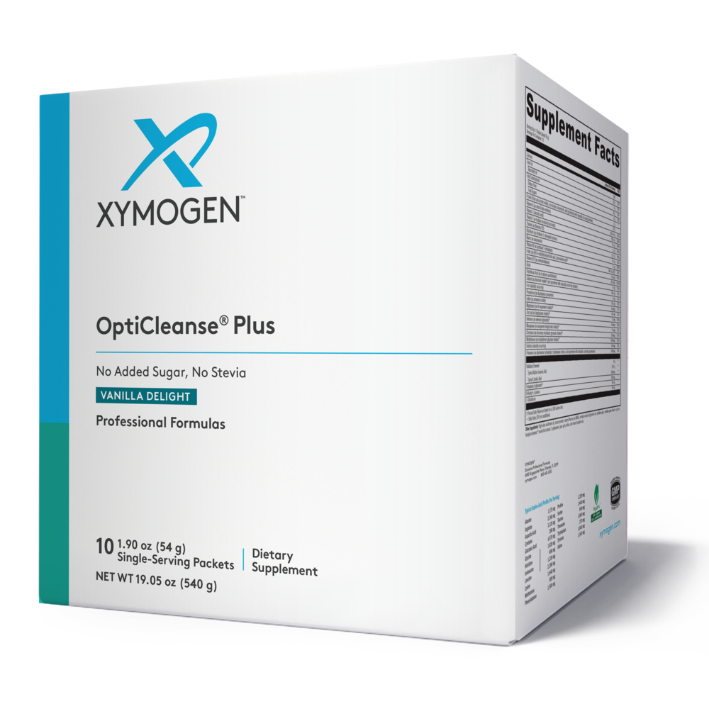 XYMOGEN OptiCleanse PLUS - Vanilla Delight 10 Packets