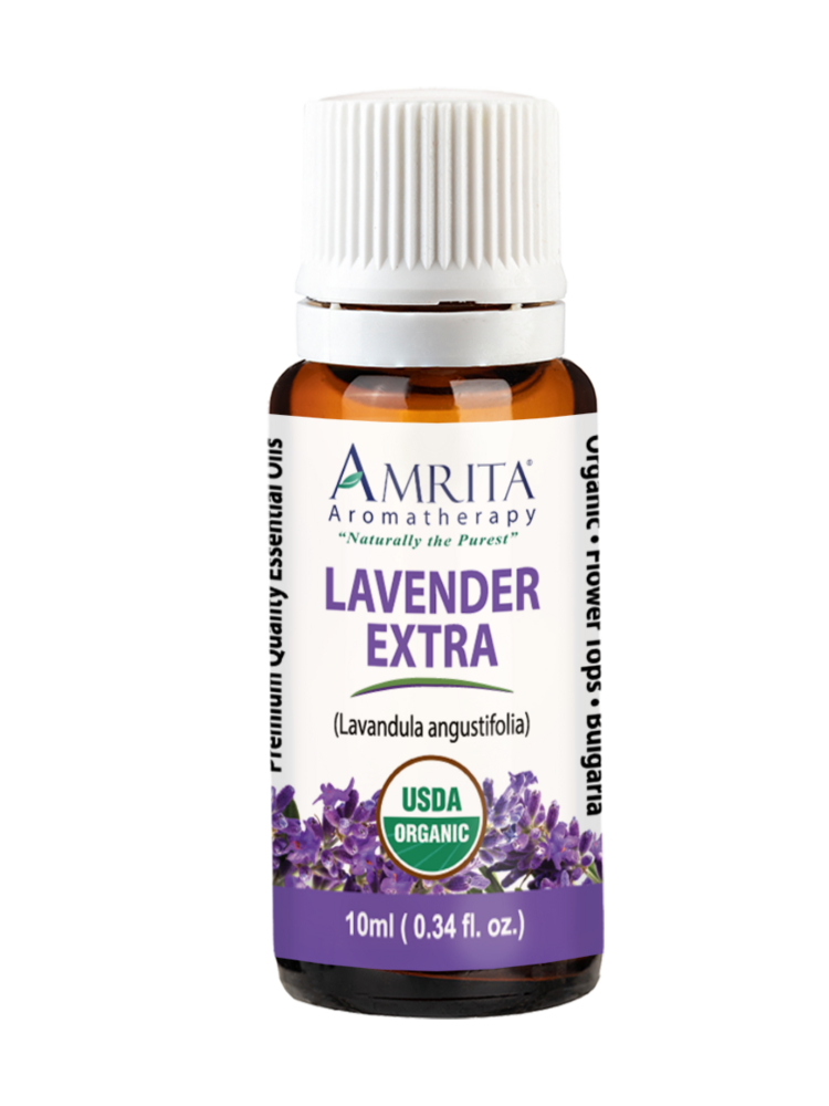 Amrita Aromatherapy Lavender Extra (Organic) 0.34oz