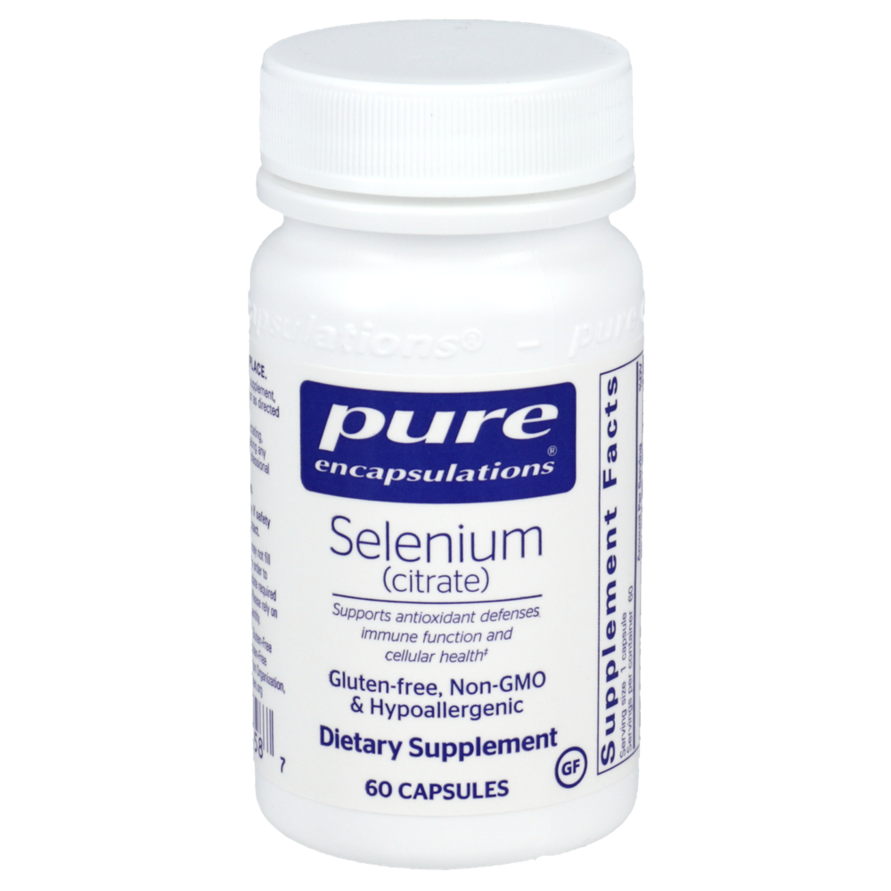 Pure Encapsulations Selenium (Citrate) 60 capsules