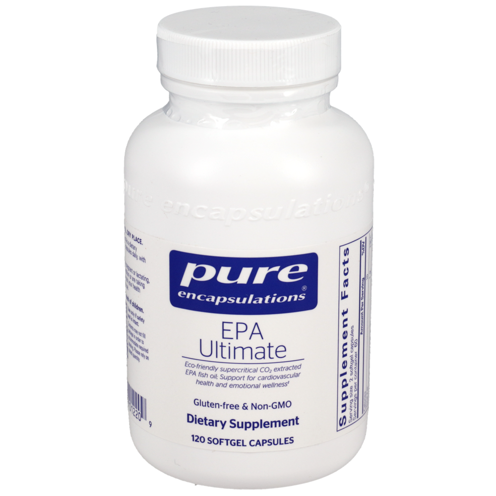 Pure Encapsulations EPA Ultimate 120 Softgel Capsules