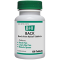 BHI Homeopathics/Medinatura BHI Back 100 tablets