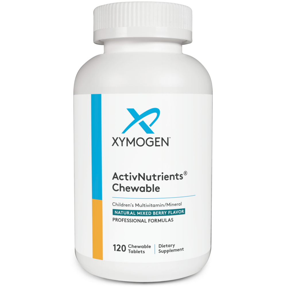 XYMOGEN ActivNutrients Chewable Mixed Berry (Multivitamin) 120 tablets