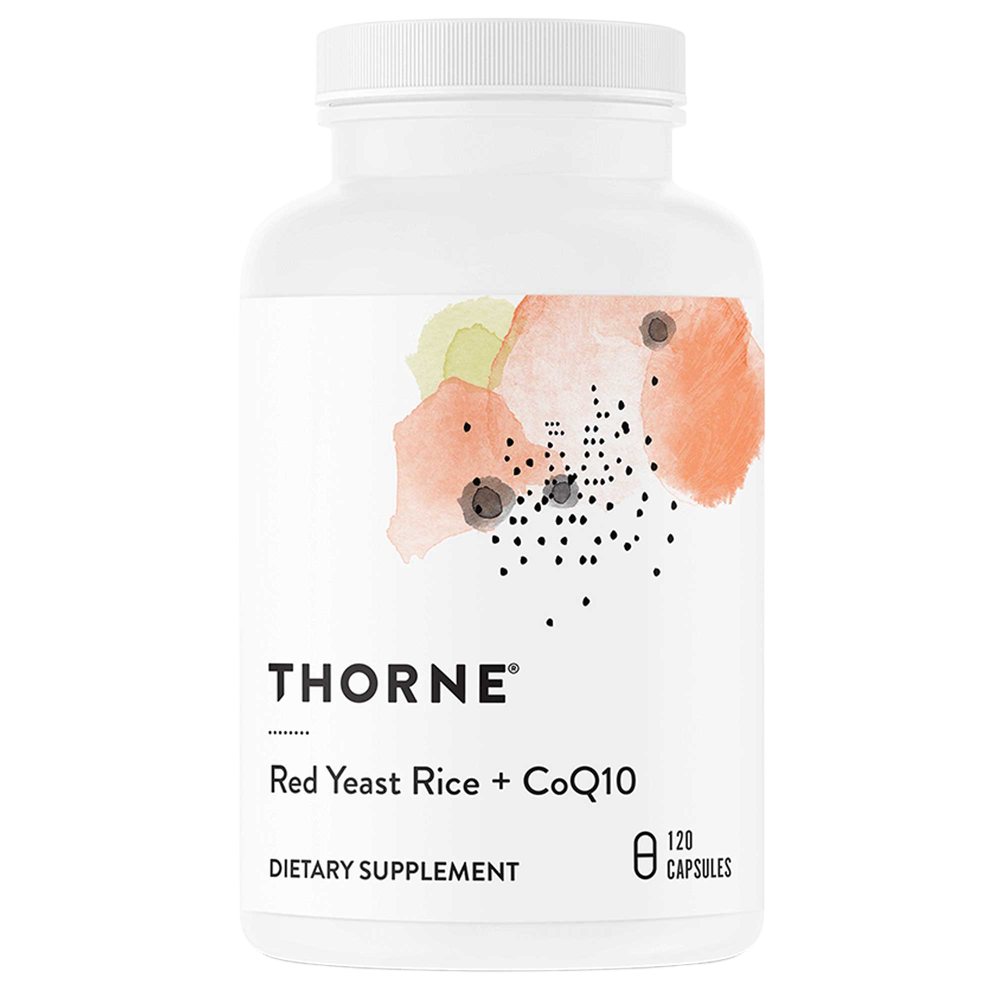 Thorne Red Yeast Rice + CoQ10 (formerly Choleast) 120 capsules
