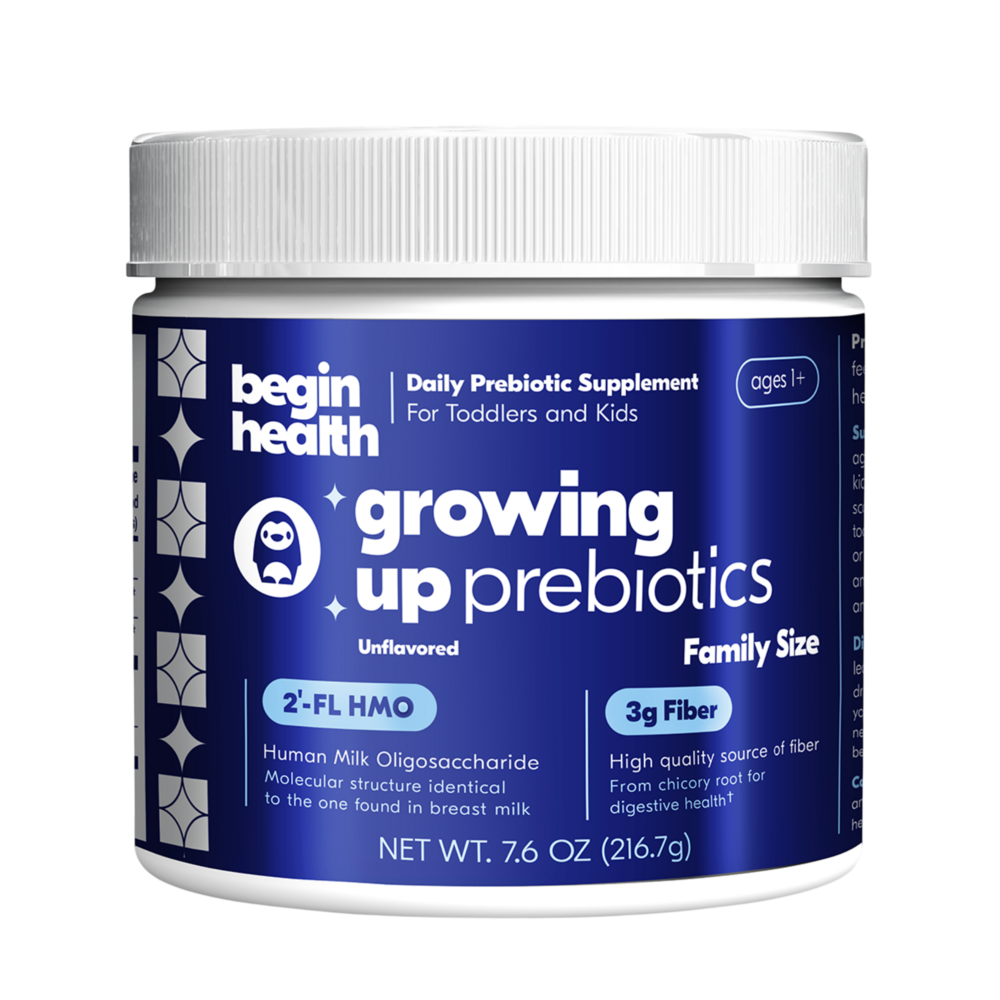 Begin Health Growing Up Prebiotics Family Jar 217g