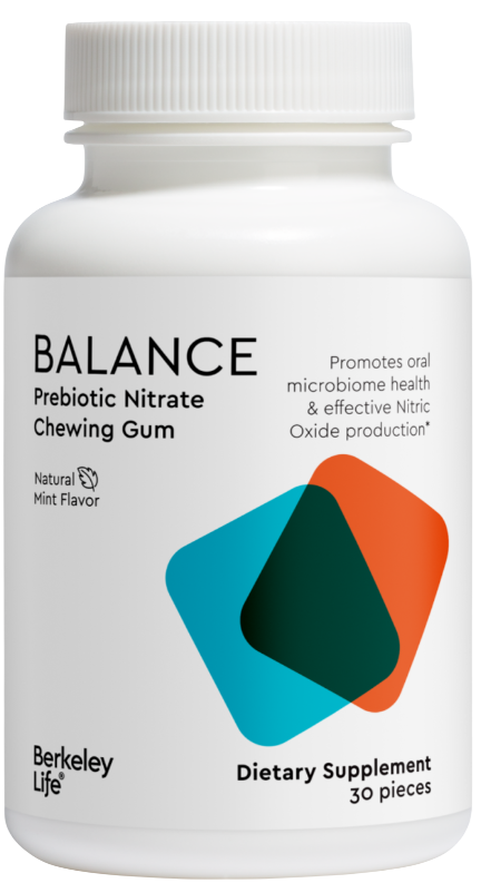 Berkeley Life Prebiotic Nitrate Chewing Gum 30 pieces