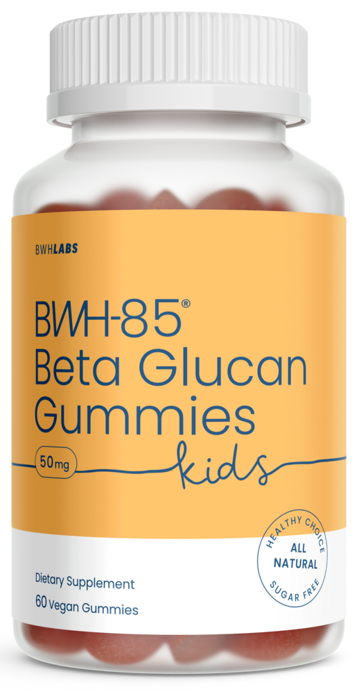 BWH Labs BWH-85® Beta Glucan Kids Gummies, Citrus Berry 60 gummies