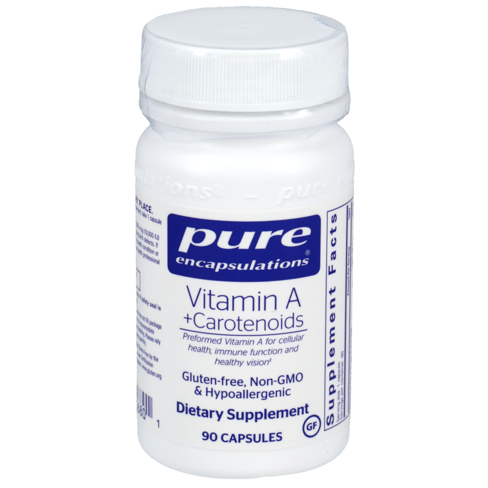 Pure Encapsulations Vitamin A + Carotenoids 90 capsules