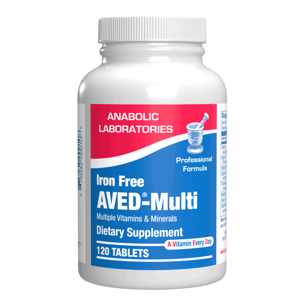 Anabolic Laboratories AVED Multi (Iron-Free) 120 tablets