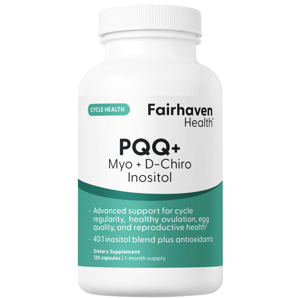 Fairhaven Health PQQ + Myo + D-Chiro Inositol 40:1 Ratio 120 capsules
