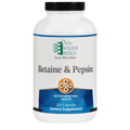 Ortho Molecular Product Betaine & Pepsin 225 capsules