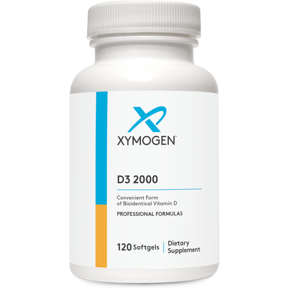 XYMOGEN D3 2000 120 softgels