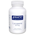 Pure Encapsulations Lycopene 20mg 120 softgel capsules