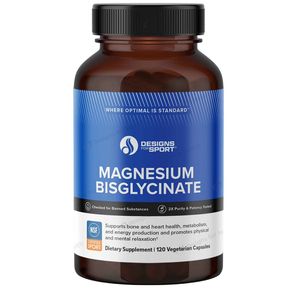 Designs For Sport Magnesium Bisglycinate 120 capsules
