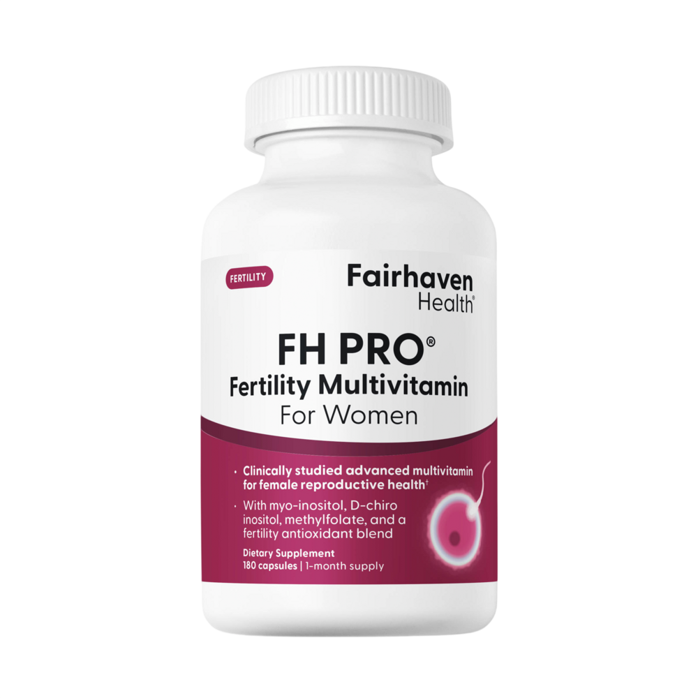 Fairhaven Health FH PRO® Fertility Multivitamin for Women 180 capsules