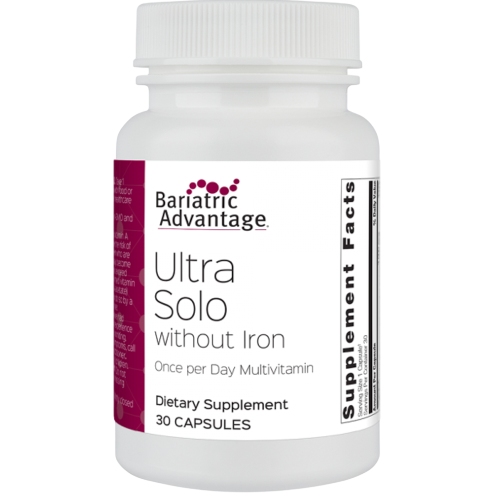 Bariatric Advantage Ultra Solo without Iron 30 capsules