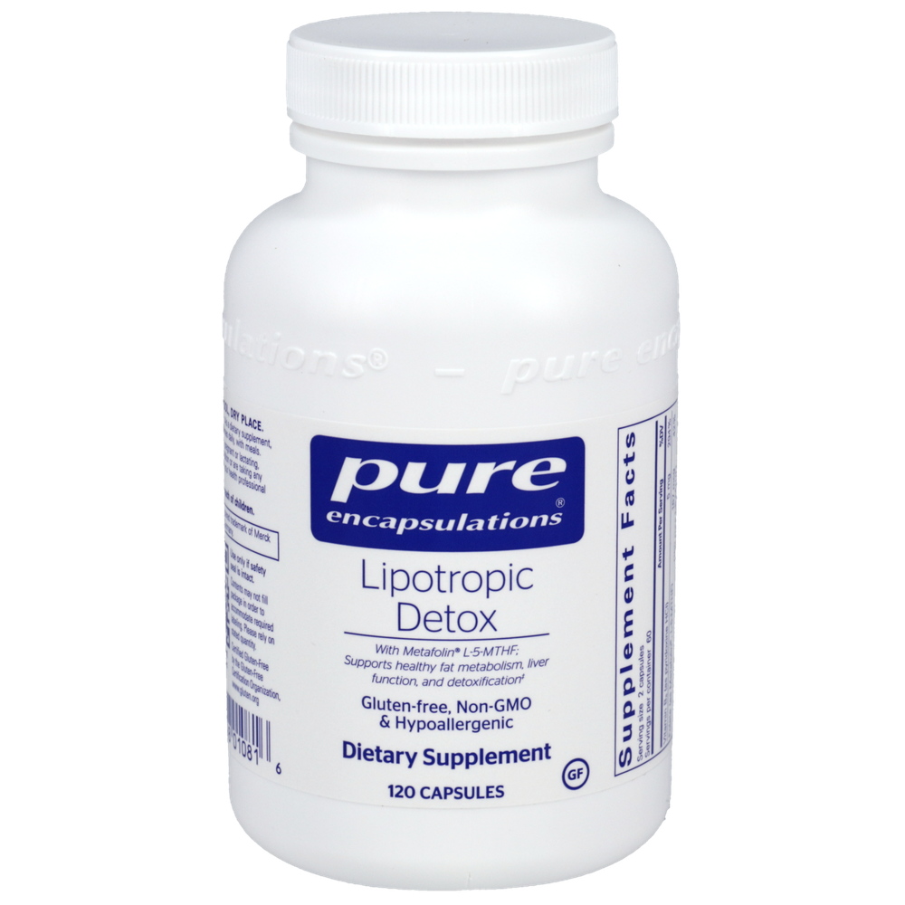 Pure Encapsulations Lipotropic Detox 120 capsules