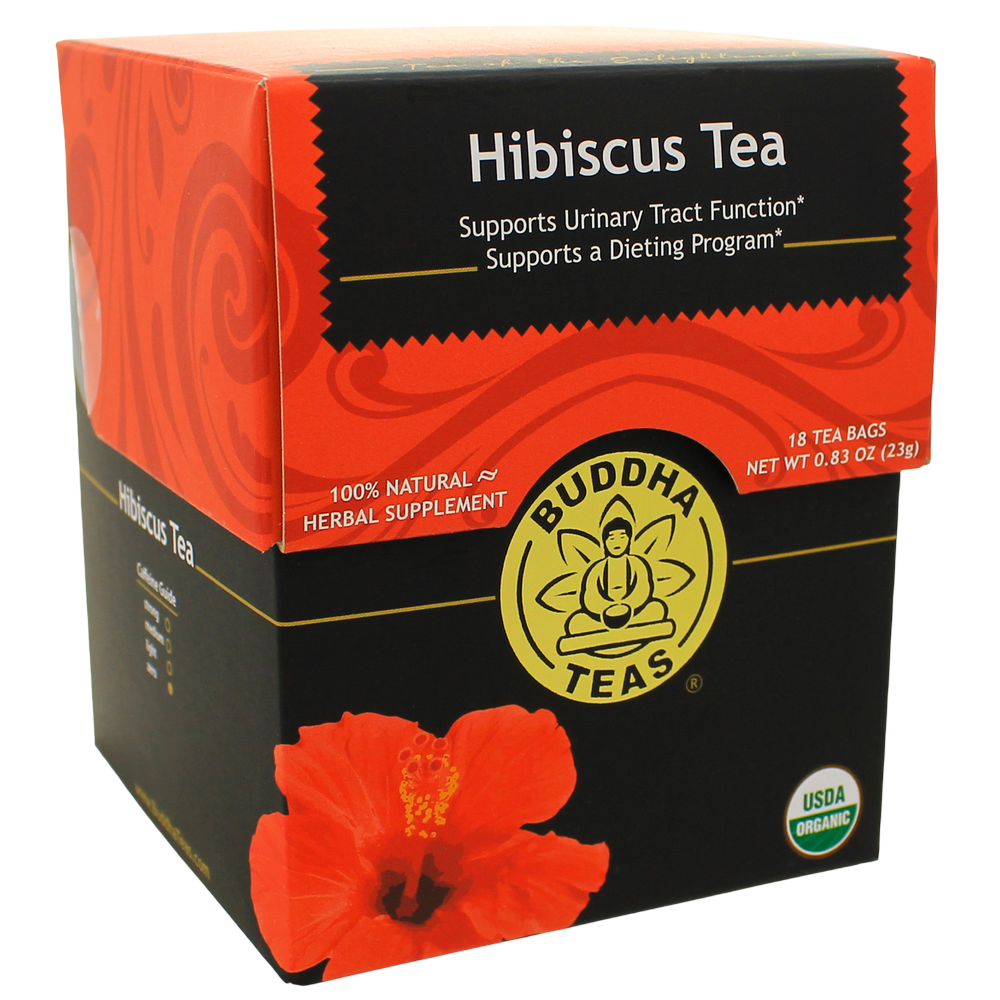 Buddha Teas Hibiscus Tea 18 Count