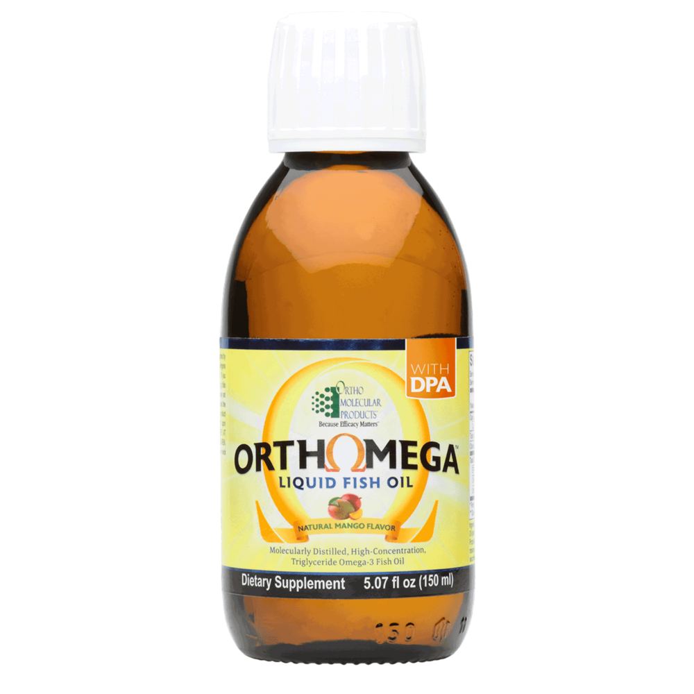 Ortho Molecular Product Omega Liquid Fish Oil Mango 5.07 oz