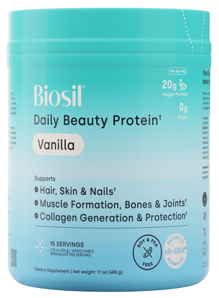 Biosil® Daily Beauty Protein Vanilla 480 Grams