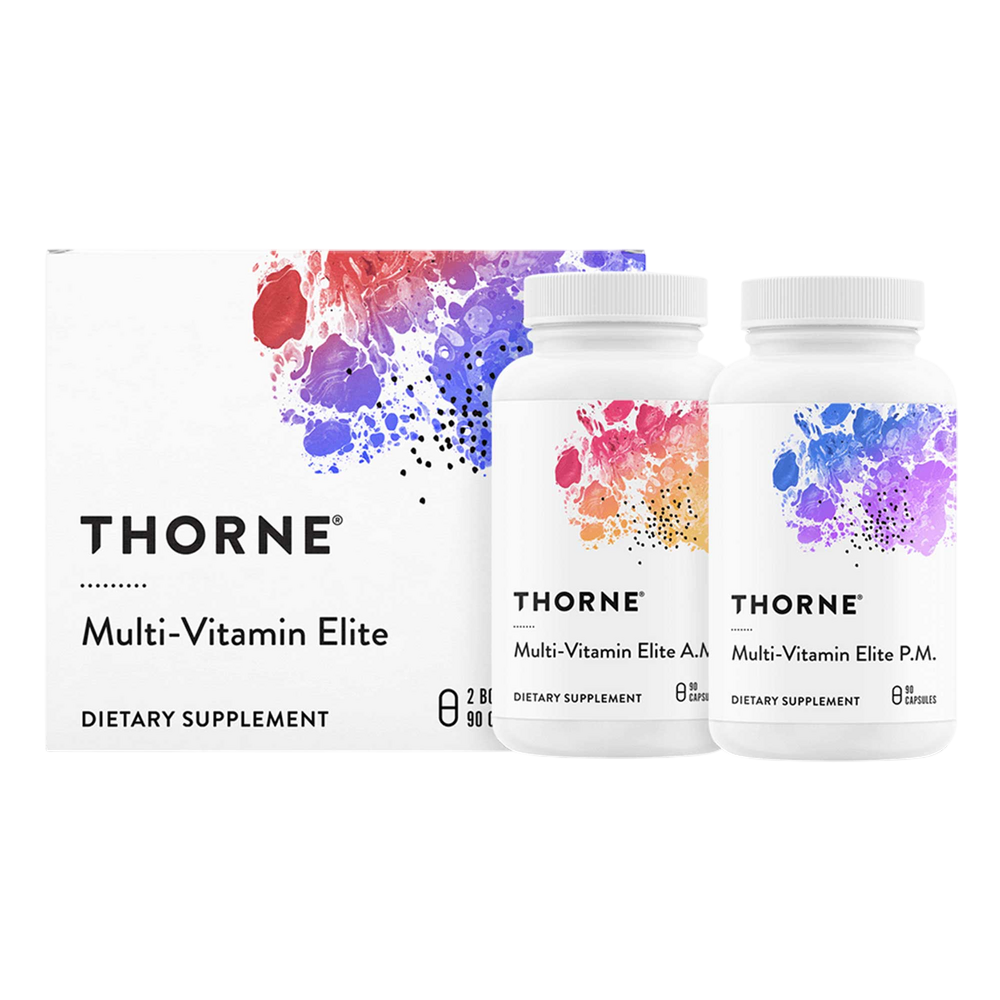 Thorne Multi-Vitamin Elite A.M & P.M. Kit 180 capsules