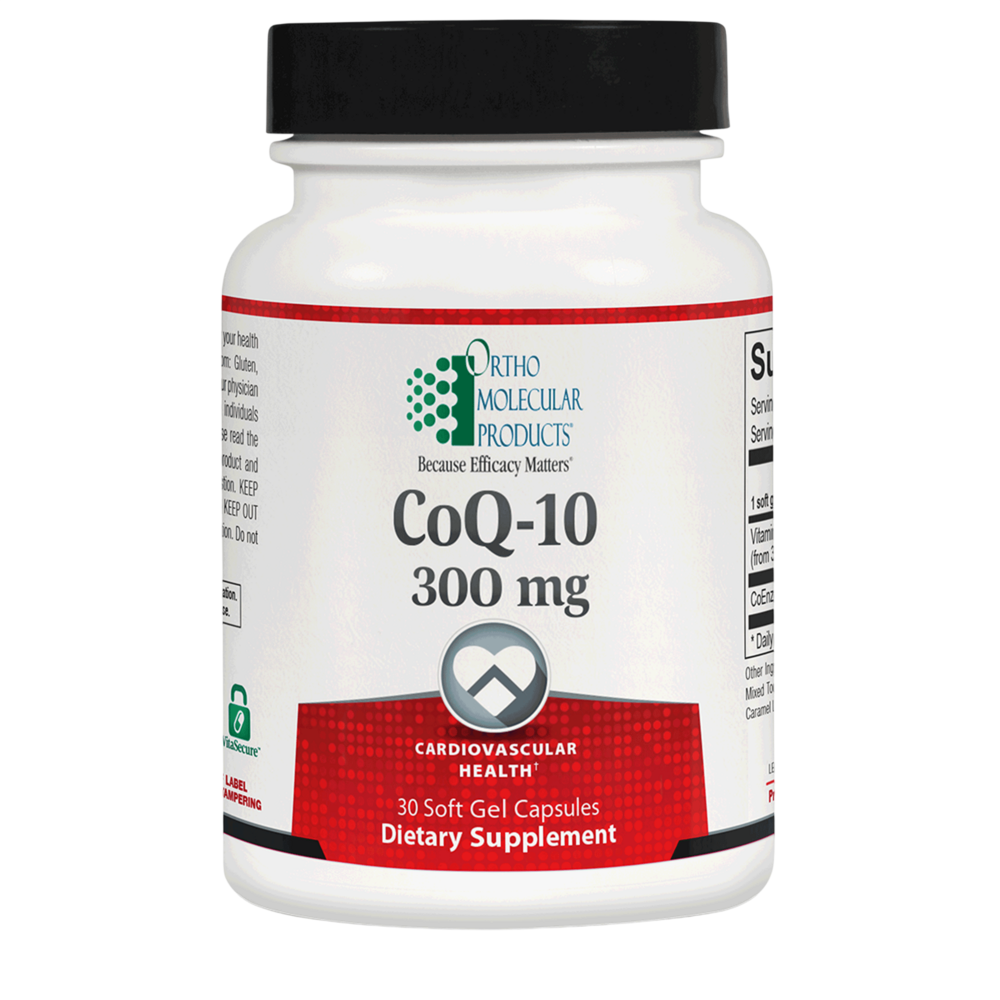 Ortho Molecular Product CoQ-10 300 Mg 30 capsules