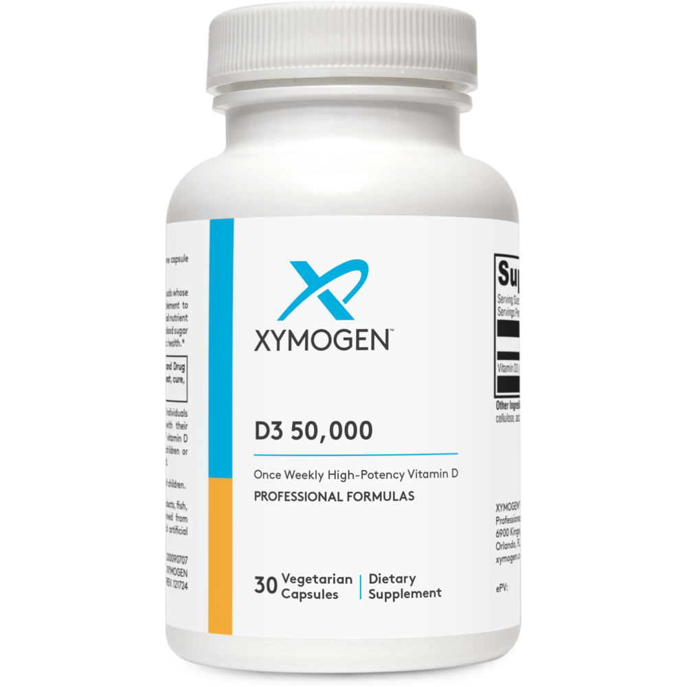 XYMOGEN D3 50,000 30 capsules