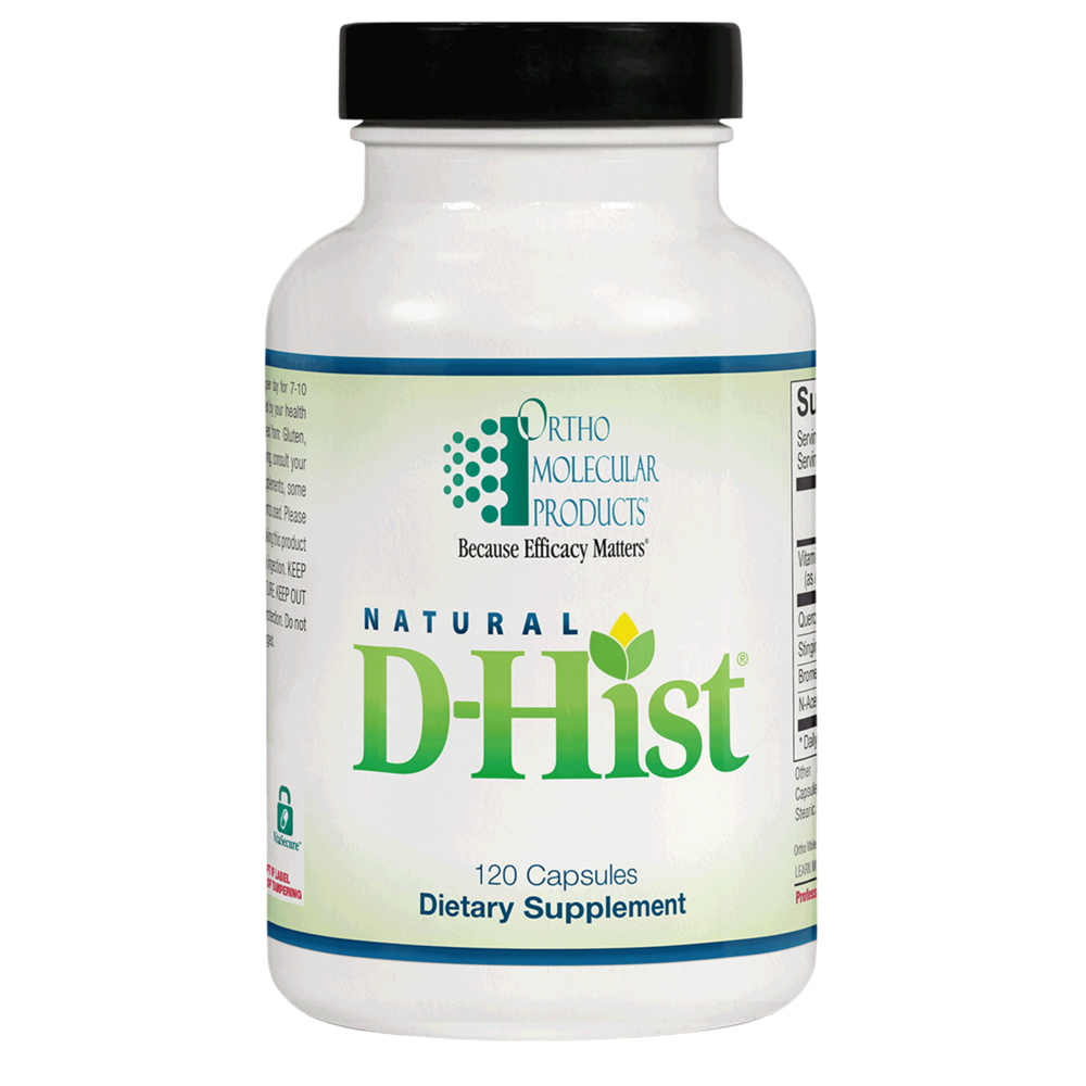 Ortho Molecular Products Natural D-Hist 120