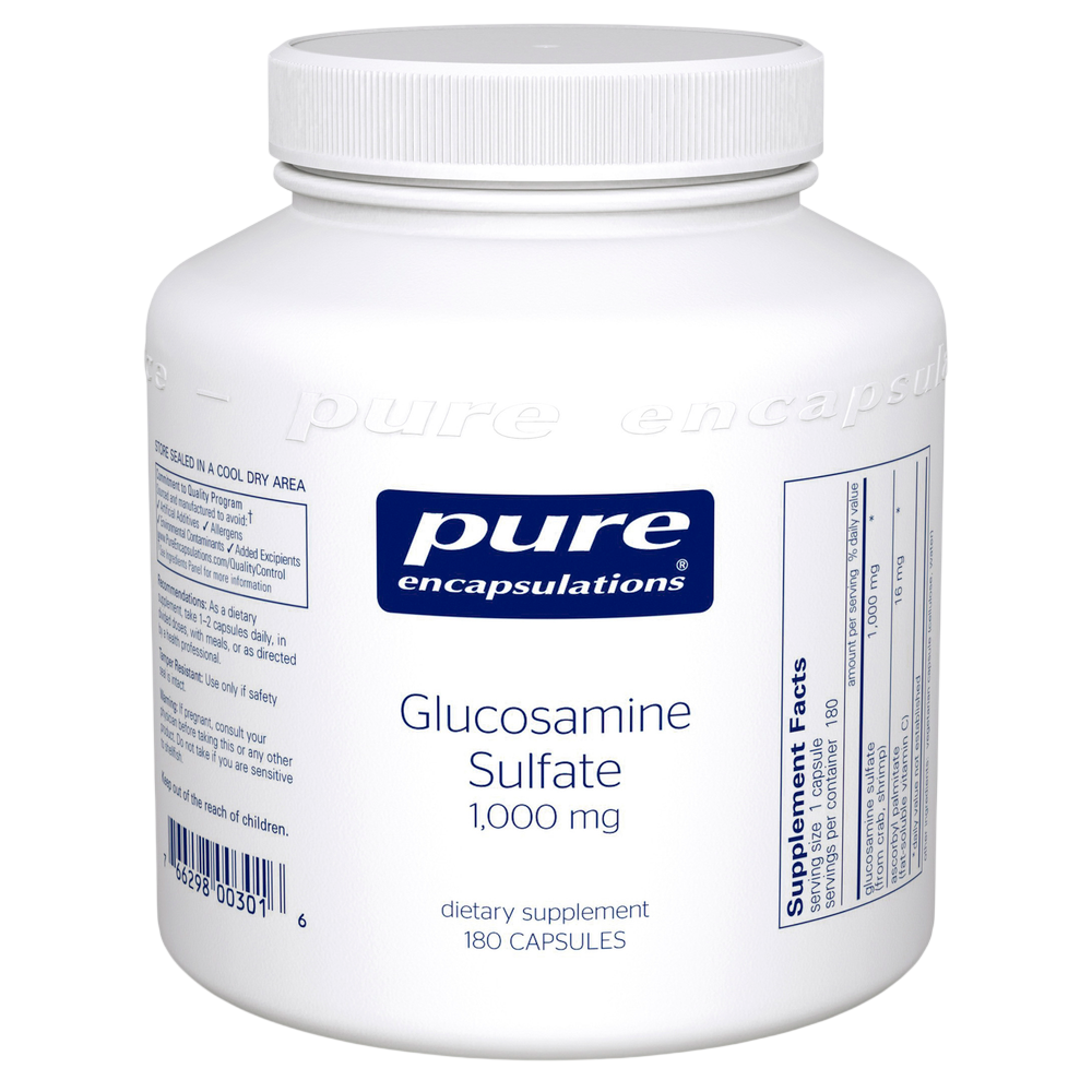 Pure Encapsulations Glucosamine Sulfate 1,000mg 180 capsules