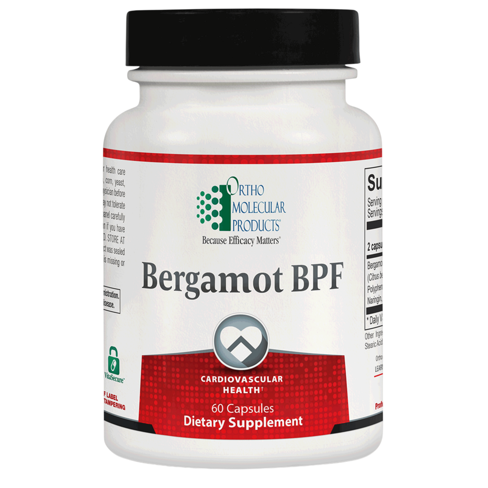 Ortho Molecular Products Bergamot BPF — 60 Capsules