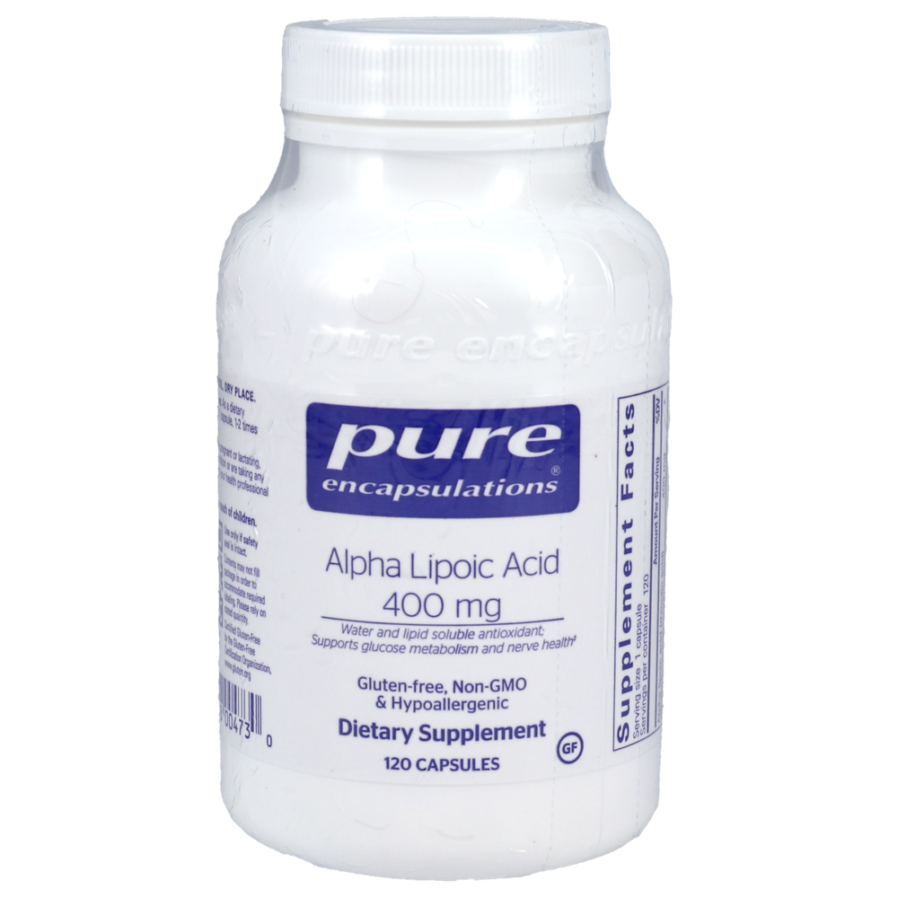 Pure Encapsulations Alpha Lipoic Acid 400mg 120 capsules