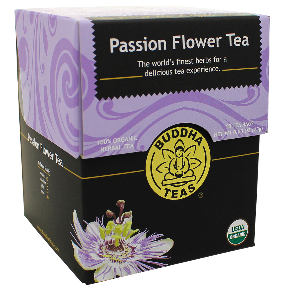 Buddha Teas Passion Flower Tea 18 Count