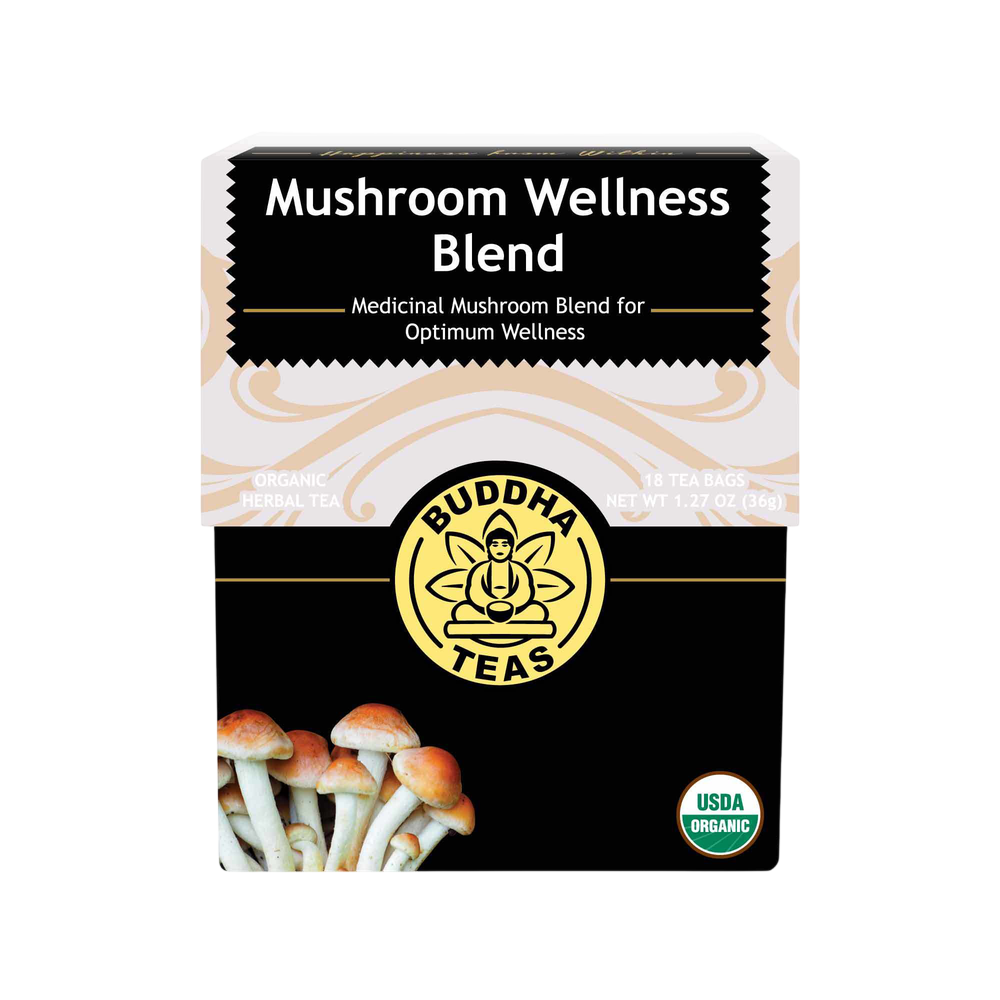 Buddha Teas Mushroom Wellness Blend 18 Count